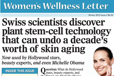 Writing sample for anti-aging product